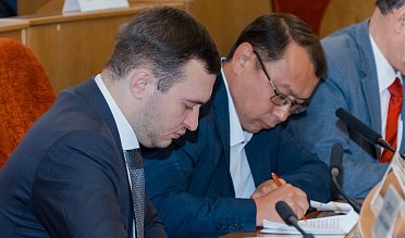 Заседание Законодательного Собрания Оренбургской области
